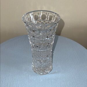 24% Lead Crystal Bud Vase Lausitzer Glas Germany